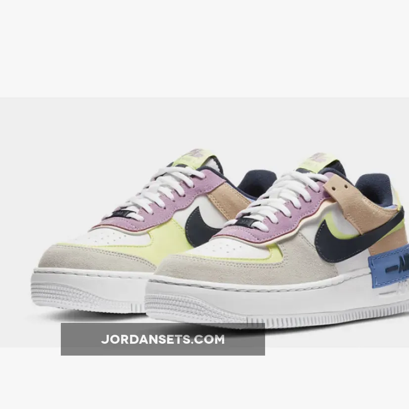 Nike Air Force 1 Shadow Photon Dust/Royal Pulse-Barely Volt / air force 1 shadow volt