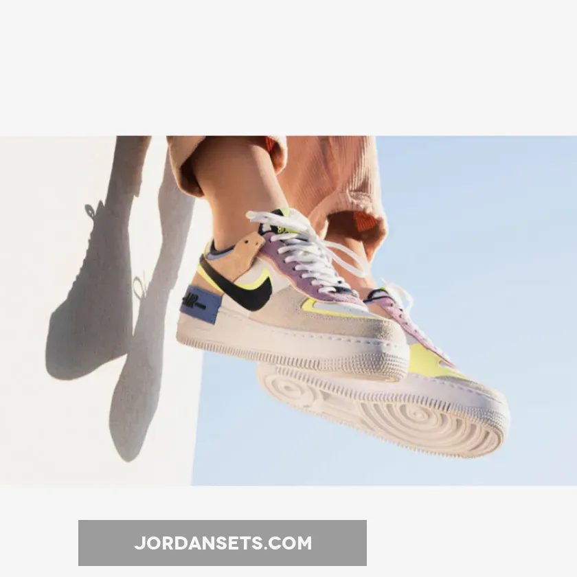 Nike Air Force 1 Shadow Photon Dust/Royal Pulse-Barely Volt / air force 1 shadow volt