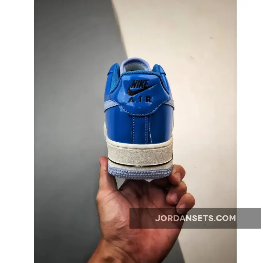 Where To Buy Nike Air Force 1 Low Blue Patent FJ4801-400 Where To Buy Nike Air Force 1 Low Blue Patent FJ4801-400