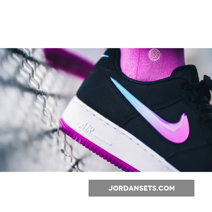 Nike Air Force 1 PRM 'Jelly Jewel' Active Fuchsia With Oversized Swoosh Logo AT4143-001 For Sale
