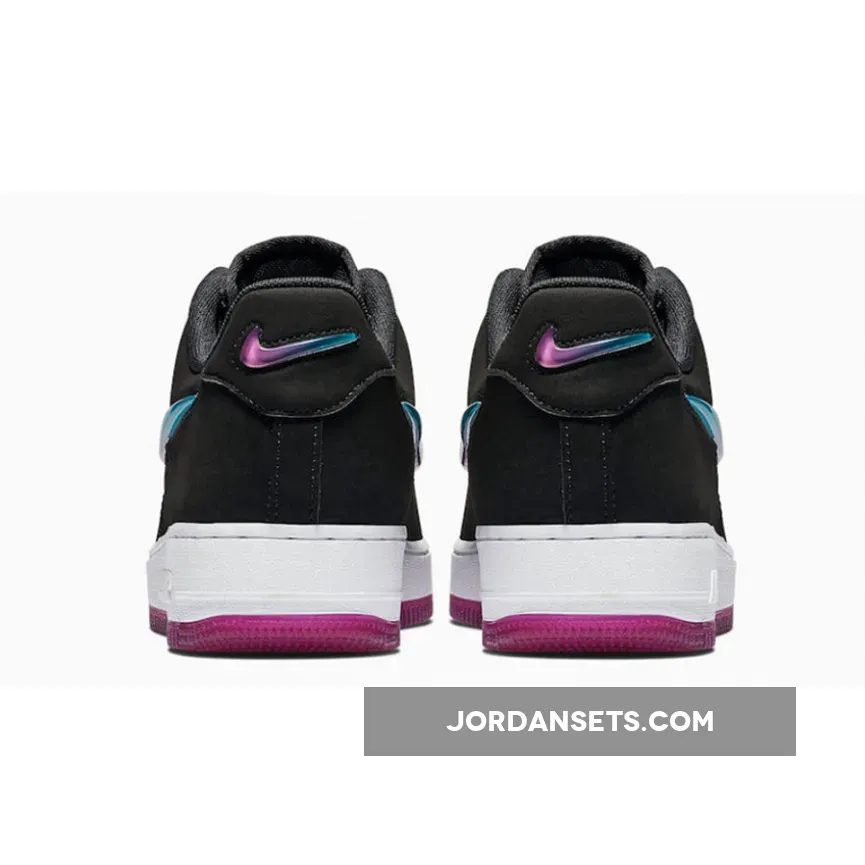 Nike Air Force 1 PRM 'Jelly Jewel' Active Fuchsia With Oversized Swoosh Logo AT4143-001 For Sale