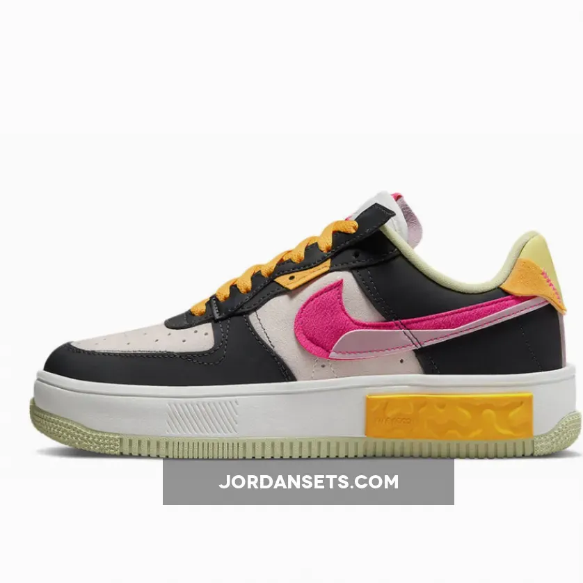 Nike Air Force 1 Fontanka Off Noir/Pink Prime-White DR7880-001 / af1 pink prime