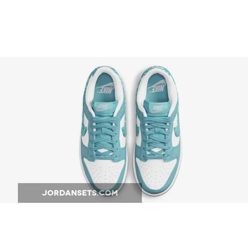 Nike Dunk Low Blue Paisley - nike dunk low blue paisley dh4401-101