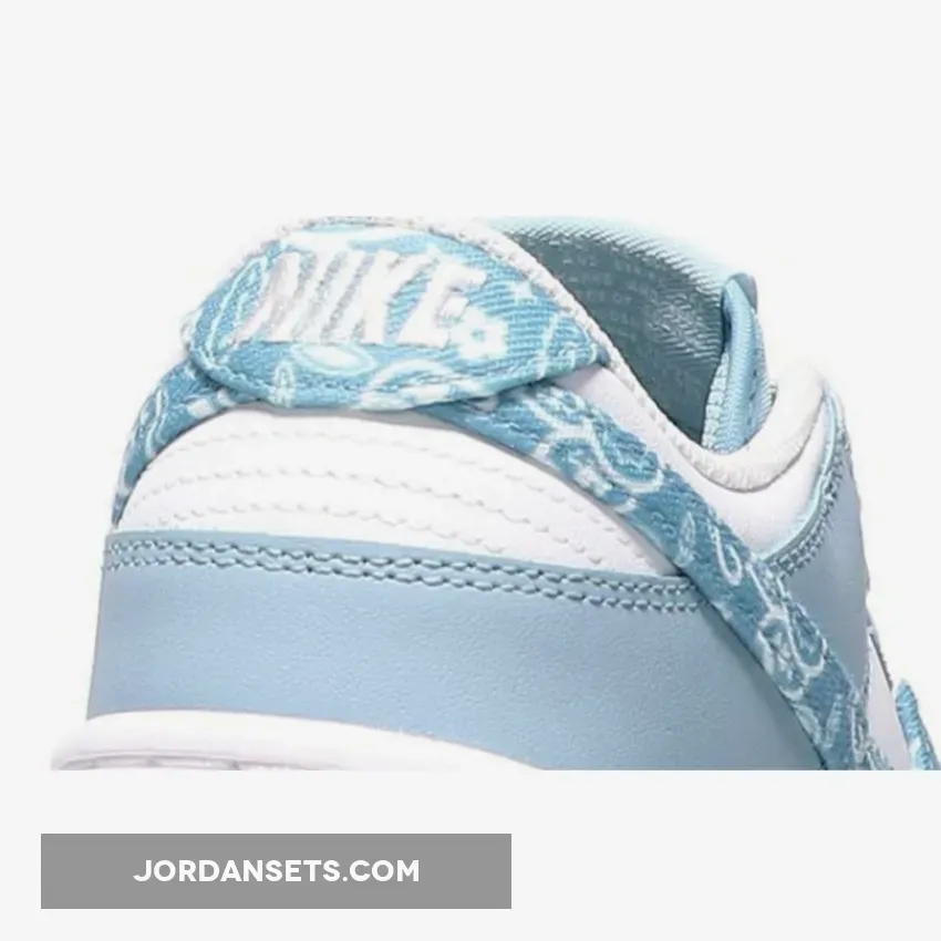 Nike Dunk Low Blue Paisley - nike dunk low blue paisley dh4401-101
