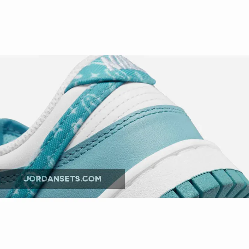 Nike Dunk Low Blue Paisley - nike dunk low blue paisley dh4401-101