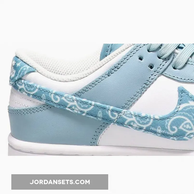 Nike Dunk Low Blue Paisley - nike dunk low blue paisley dh4401-101