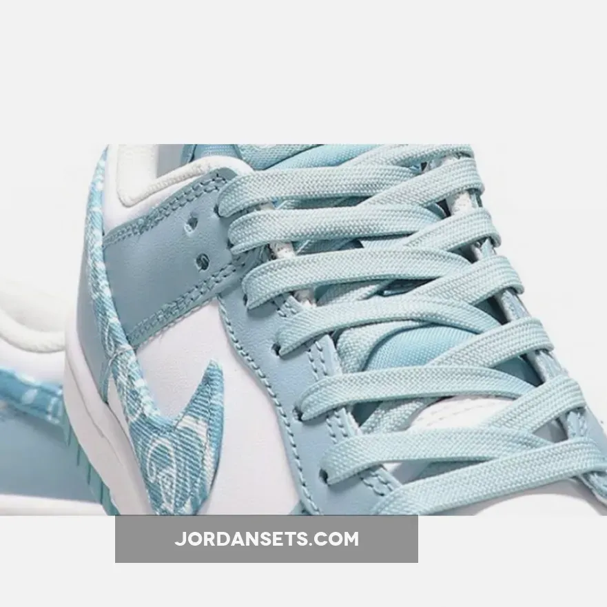 Nike Dunk Low Blue Paisley - nike dunk low blue paisley dh4401-101