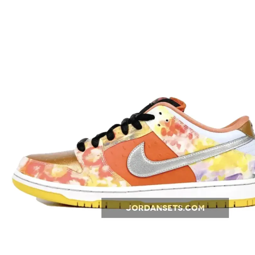 Nike SB Dunk Low 'CNY' Metallic Copper/Light Silver-Pueblo Brown-Metallic Silver / nike dunk low street hawker