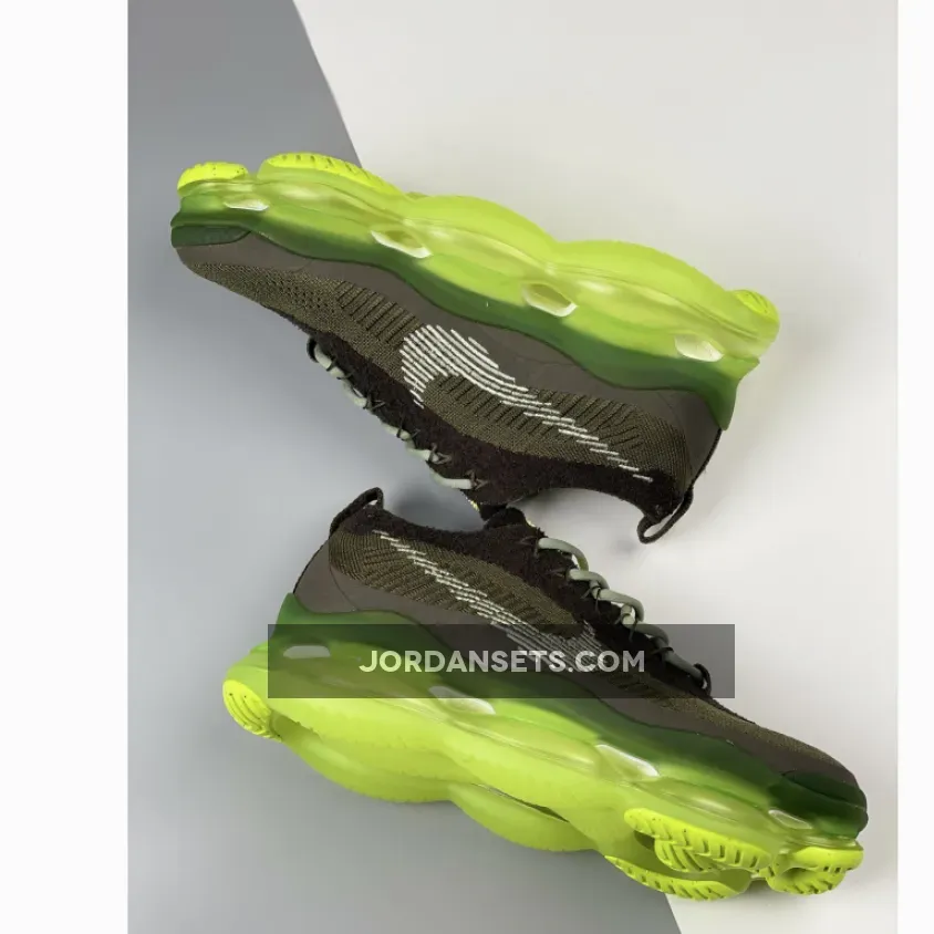 Nike Air Max Scorpion 'Barely Volt/Cargo Khaki' DJ4701-300 - hunter green shoes mens