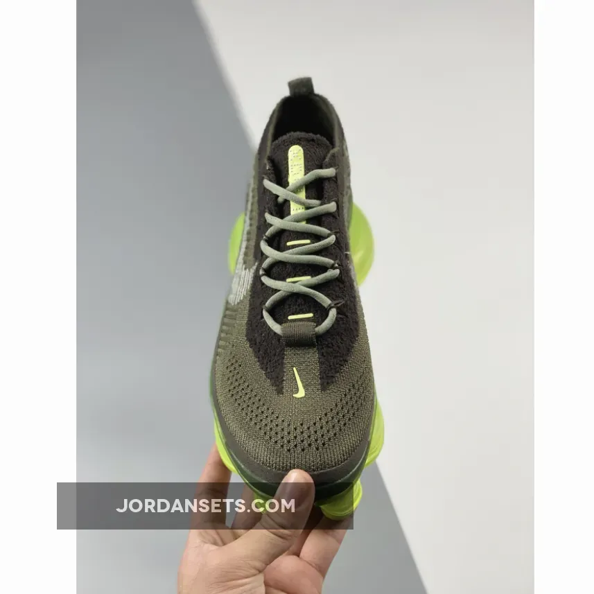 Nike Air Max Scorpion 'Barely Volt/Cargo Khaki' DJ4701-300 - hunter green shoes mens