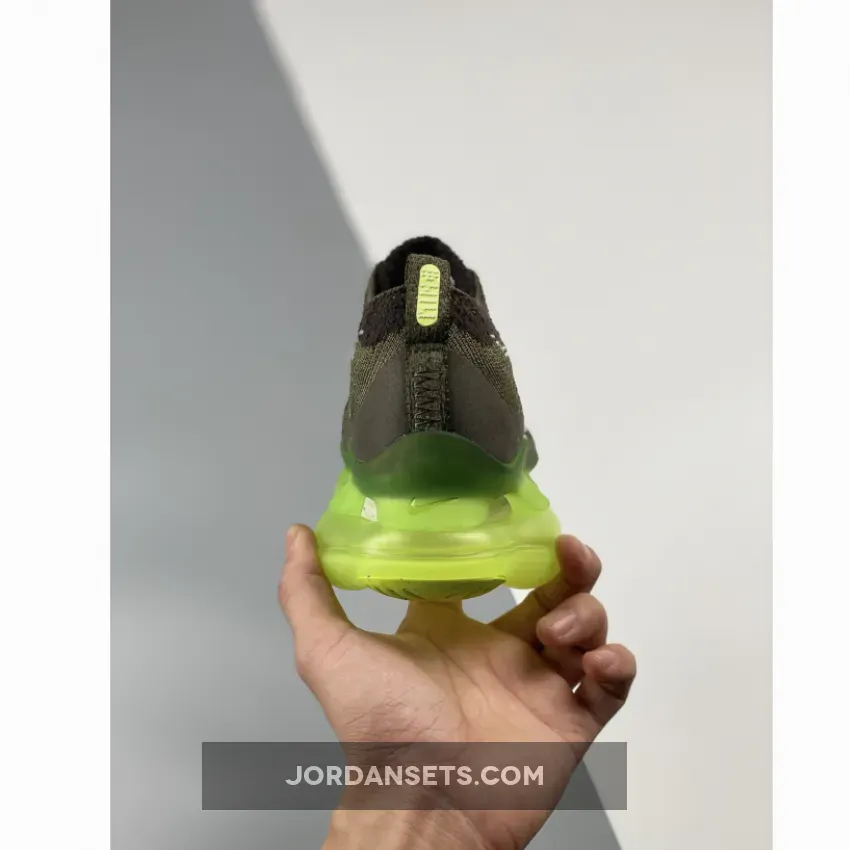 Nike Air Max Scorpion 'Barely Volt/Cargo Khaki' DJ4701-300 - hunter green shoes mens