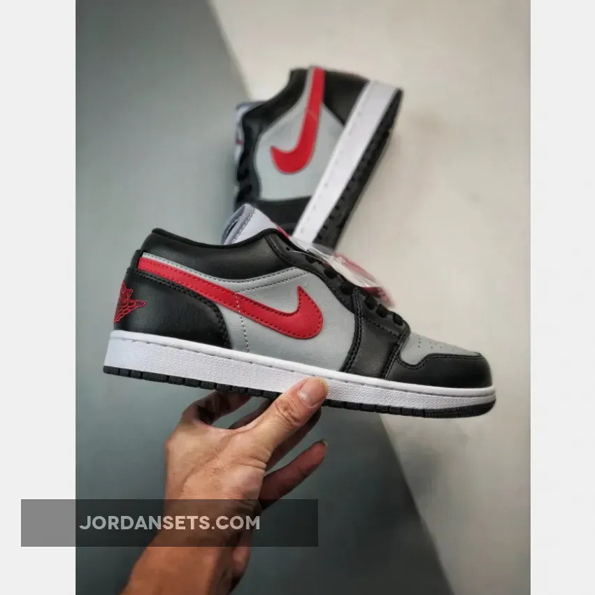 Air Jordan 1 Low Black Grey Fire Red DC0774-062 For Sale Air Jordan 1 Low Black Grey Fire Red DC0774-062 For Sale