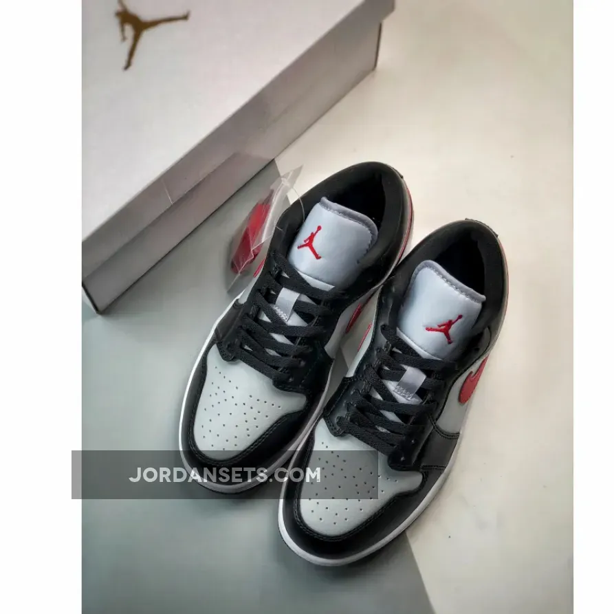 Air Jordan 1 Low Black Grey Fire Red DC0774-062 For Sale Air Jordan 1 Low Black Grey Fire Red DC0774-062 For Sale