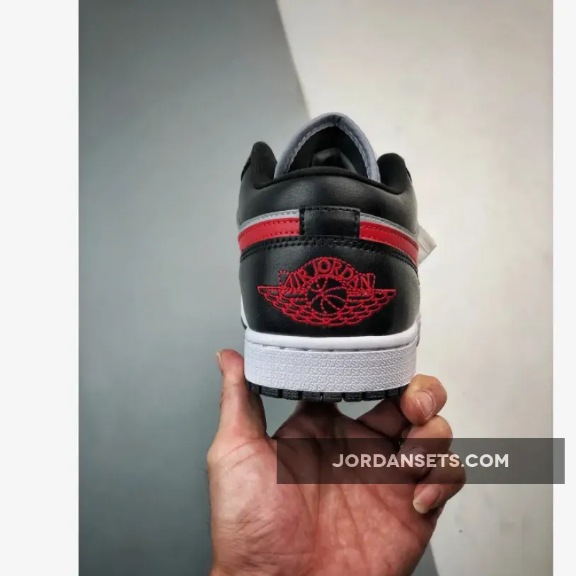 Air Jordan 1 Low Black Grey Fire Red DC0774-062 For Sale Air Jordan 1 Low Black Grey Fire Red DC0774-062 For Sale