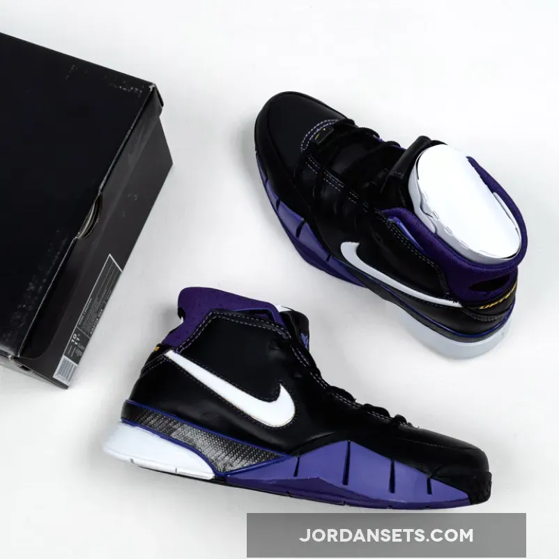 Nike Kobe 1 Protro "Purple Reign" Black/White-Varsity Purple