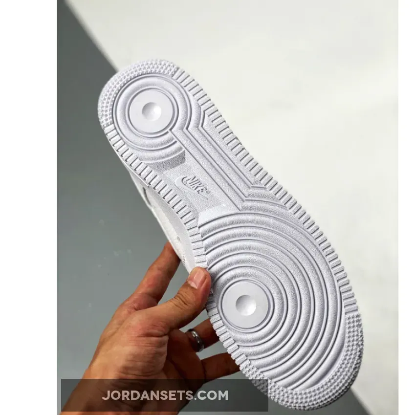 Nike Air Force 1 Low Worldwide White/Dark Crimson-Green CT1414-100