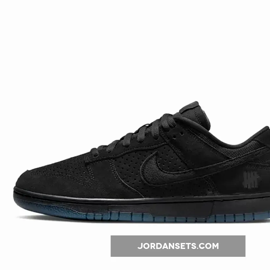 UNDEFEATED x Nike Dunk Low 'Dunk vs AF-1' Black DO9329-001 / all black dunks low