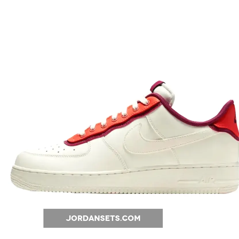 Nike Air Force 1 07 LV8 1 Sail Red AO2439-101 Outlet