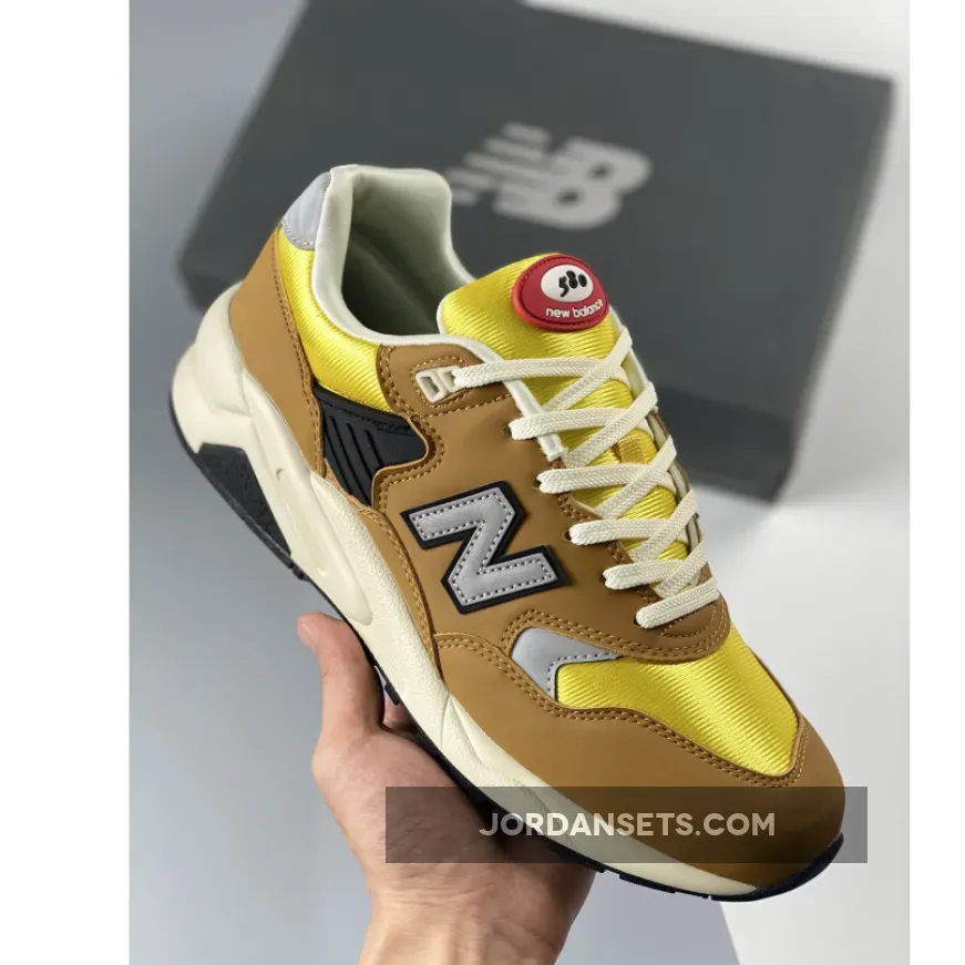 New Balance 580 Orange Yellow - orange and yellow new balance