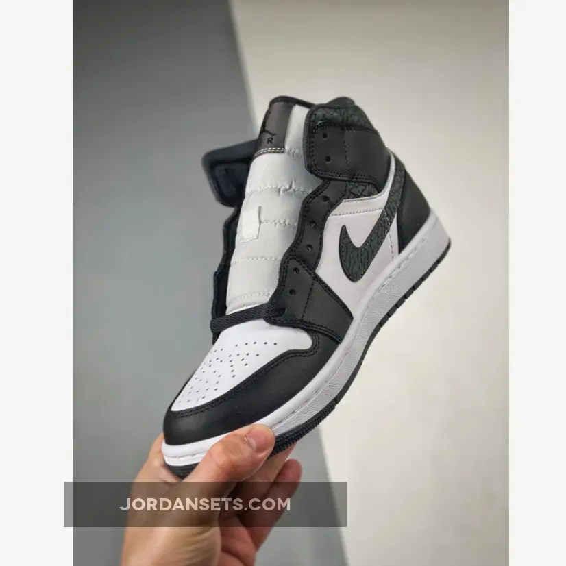 Air Jordan 1 Mid SE 'Panda Elephant' Black White J1 Elephant Air Jordan 1 Mid SE 'Panda Elephant' Black White J1 Elephant