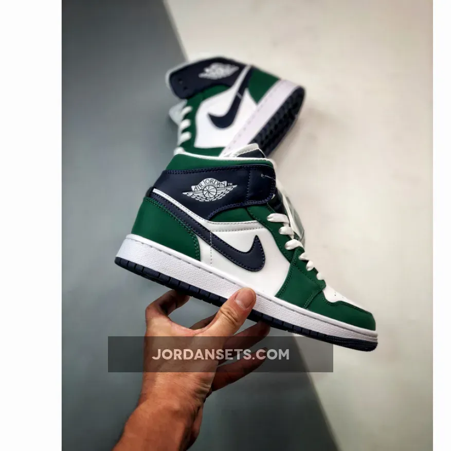 Air Jordan 1 Mid Seattle Seahawks Noble Green DZ5326-300 Air Jordan 1 Mid Seattle Seahawks Noble Green DZ5326-300