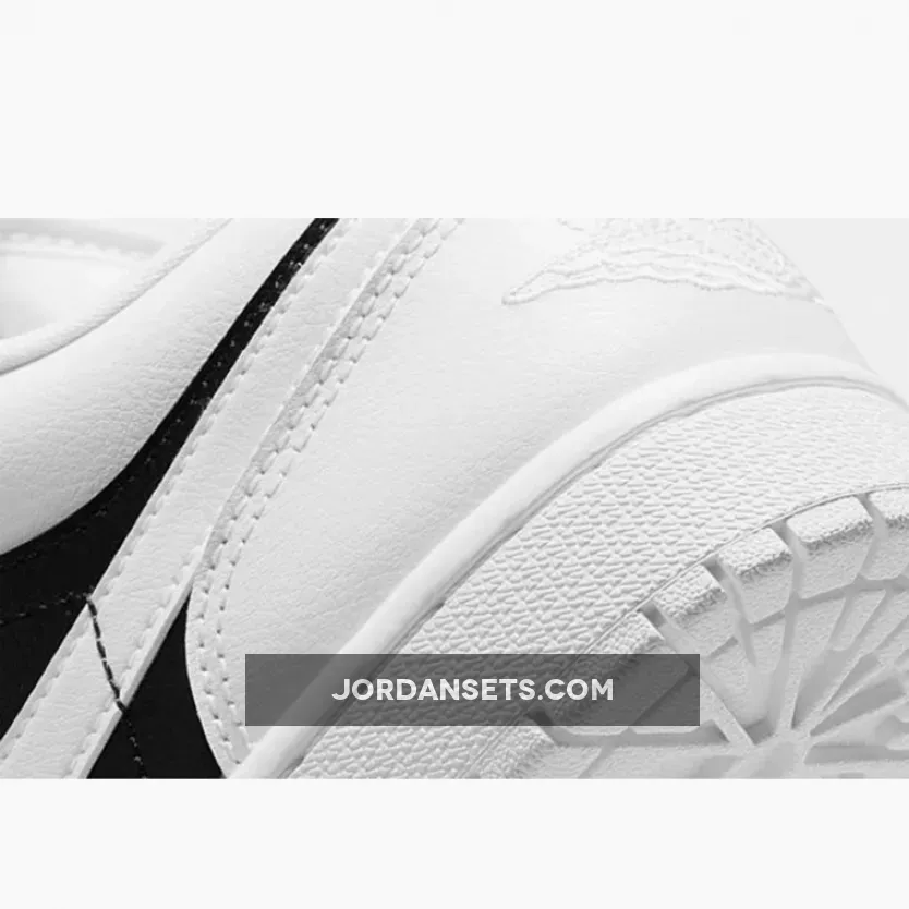 Air Jordan 1 Low 'Panda' White/White-Black - jordan pandas 1