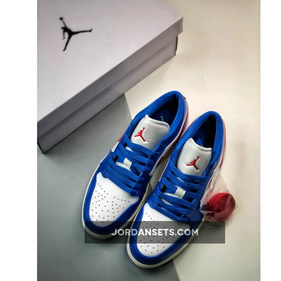 Air Jordan 1 Low Sport Blue/Gym Red-White DC0774-416 Online