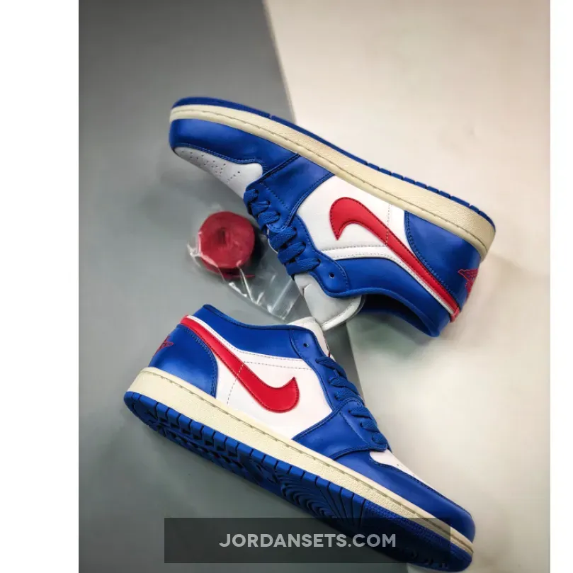 Air Jordan 1 Low Sport Blue/Gym Red-White DC0774-416 Online