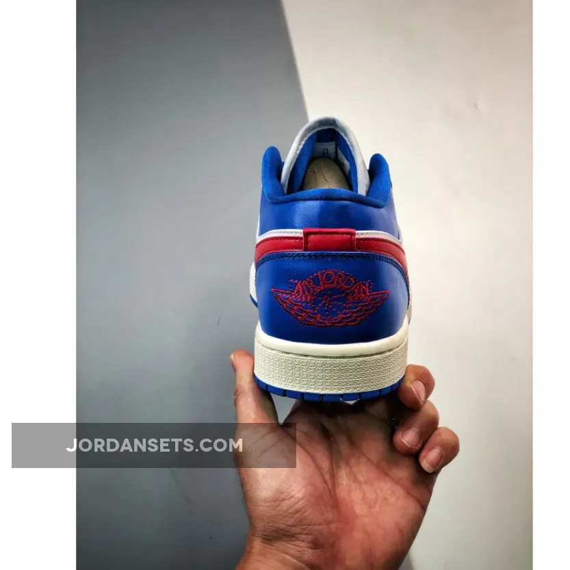Air Jordan 1 Low Sport Blue/Gym Red-White DC0774-416 Online