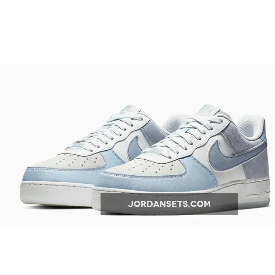 Nike Air Force 1 07 LV8 2 Blue White AO2425-400 - light armory blue air force 1