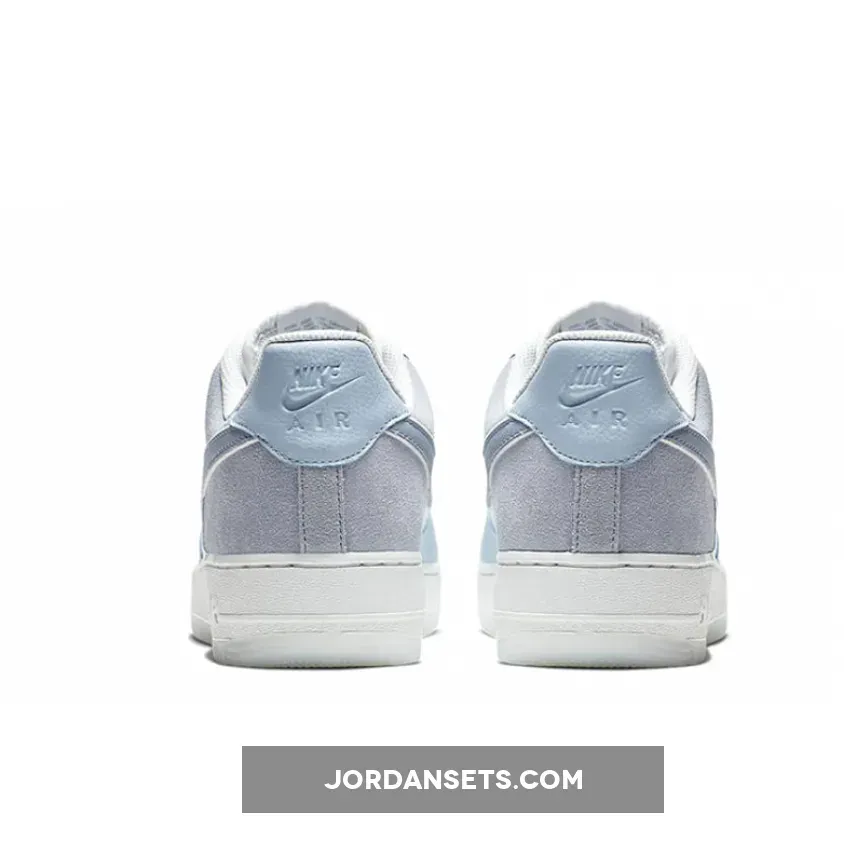 Nike Air Force 1 07 LV8 2 Blue White AO2425-400 - light armory blue air force 1