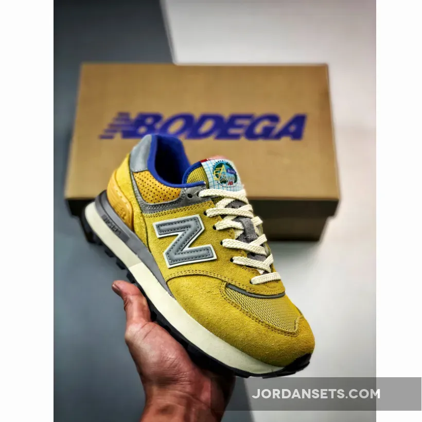 Bodega x New Balance 574 Legacy Yellow U574LGB / bodega 574 new balance
