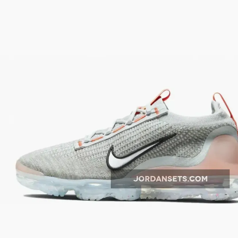 Nike Air VaporMax 2021 Grey Fog Bright Mango DH4084-002 For Sale