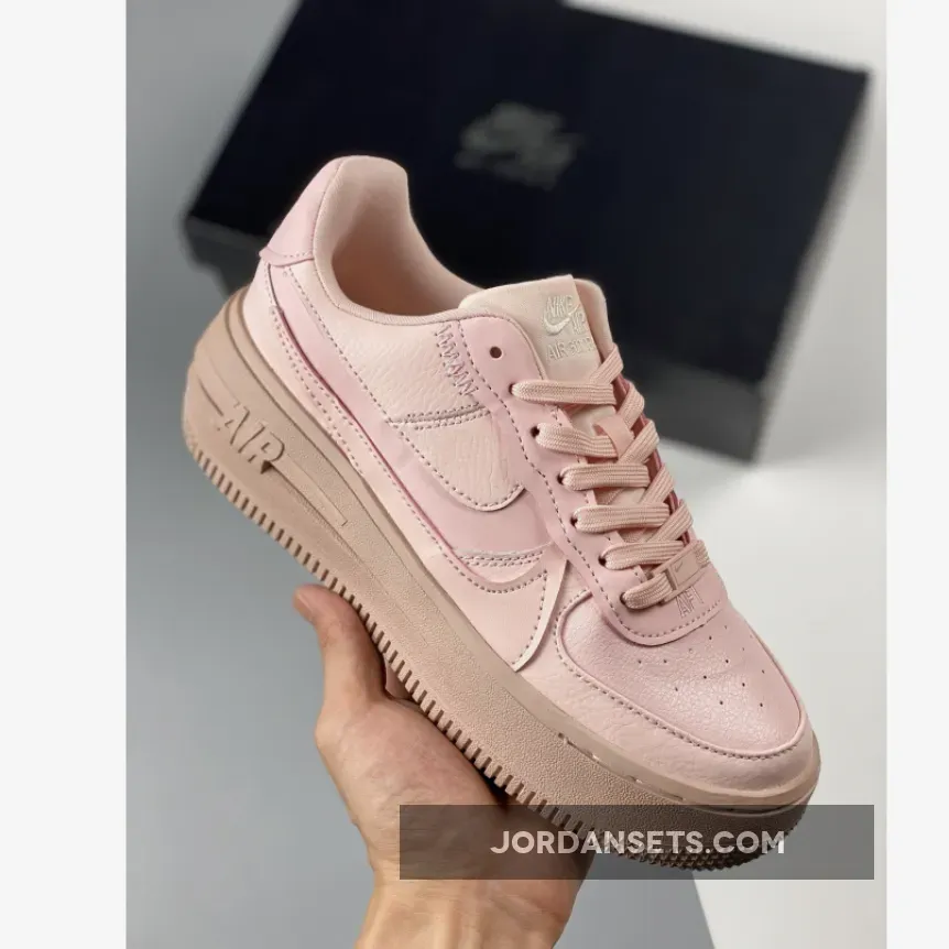 Nike Air Force 1 PLT.AF.ORM Atmosphere/Pink Oxford DJ9946-600 / wmns air force 1 plt.af.orm