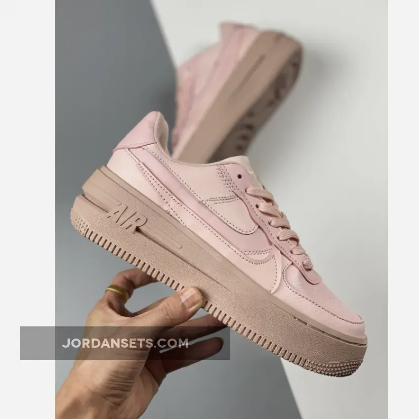 Nike Air Force 1 PLT.AF.ORM Atmosphere/Pink Oxford DJ9946-600 / wmns air force 1 plt.af.orm