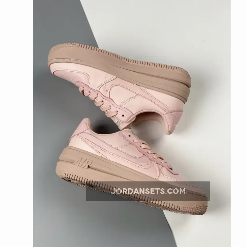 Nike Air Force 1 PLT.AF.ORM Atmosphere/Pink Oxford DJ9946-600 / wmns air force 1 plt.af.orm