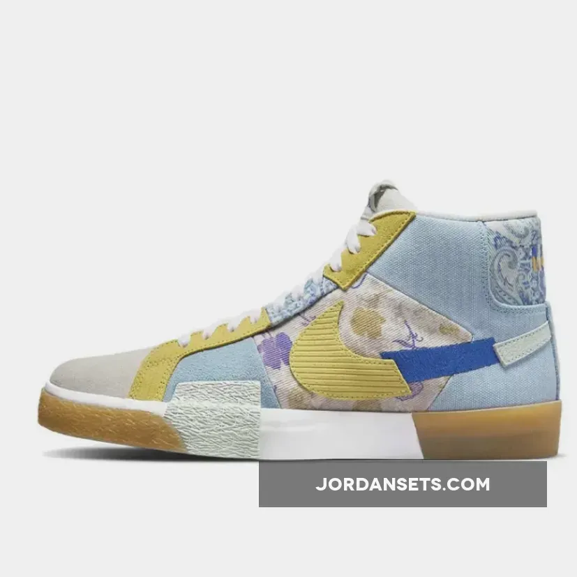 Nike SB Zoom Blazer Mid Premium 'Paisley' / nike blazer blue
