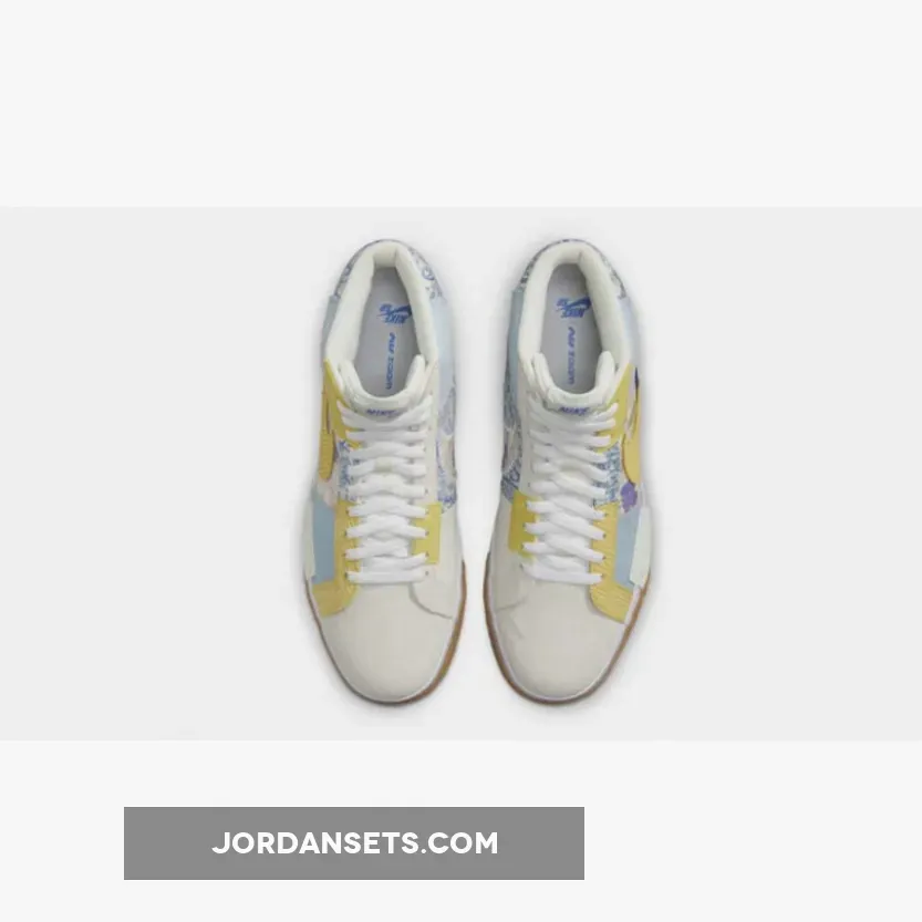 Nike SB Zoom Blazer Mid Premium 'Paisley' / nike blazer blue