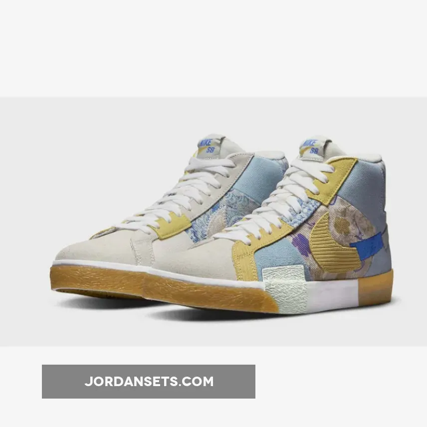 Nike SB Zoom Blazer Mid Premium 'Paisley' / nike blazer blue