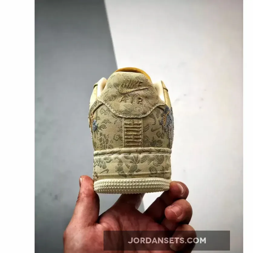 Nike Air Force 1 Low CNY "Year of the Dragon" Metallic Gold/Lilac Nike Air Force 1 Low CNY "Year of the Dragon" Metallic Gold/Lilac