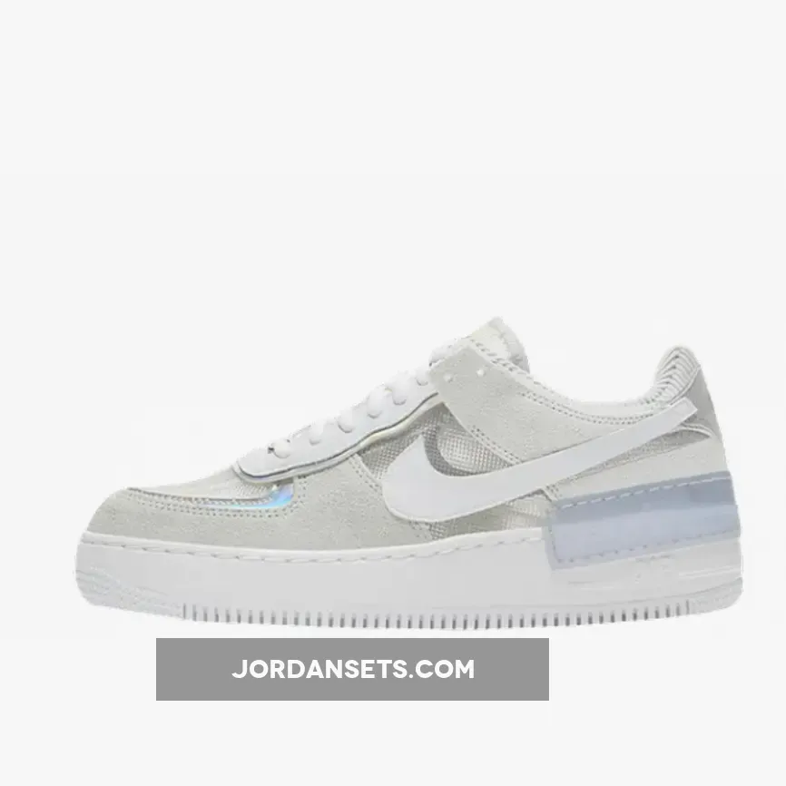 Nike Air Force 1 Shadow Pure Platinum White For Womens DC5255-043 New Releases