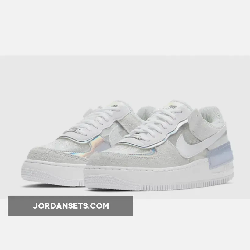 Nike Air Force 1 Shadow Pure Platinum White For Womens DC5255-043 New Releases
