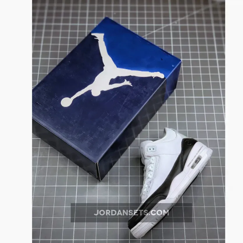 Air Jordan 3 Retro Sp 'Fragment' AJ3 WHITE/BLACK-WHITE / Discount Jordan 3 DA3595-100