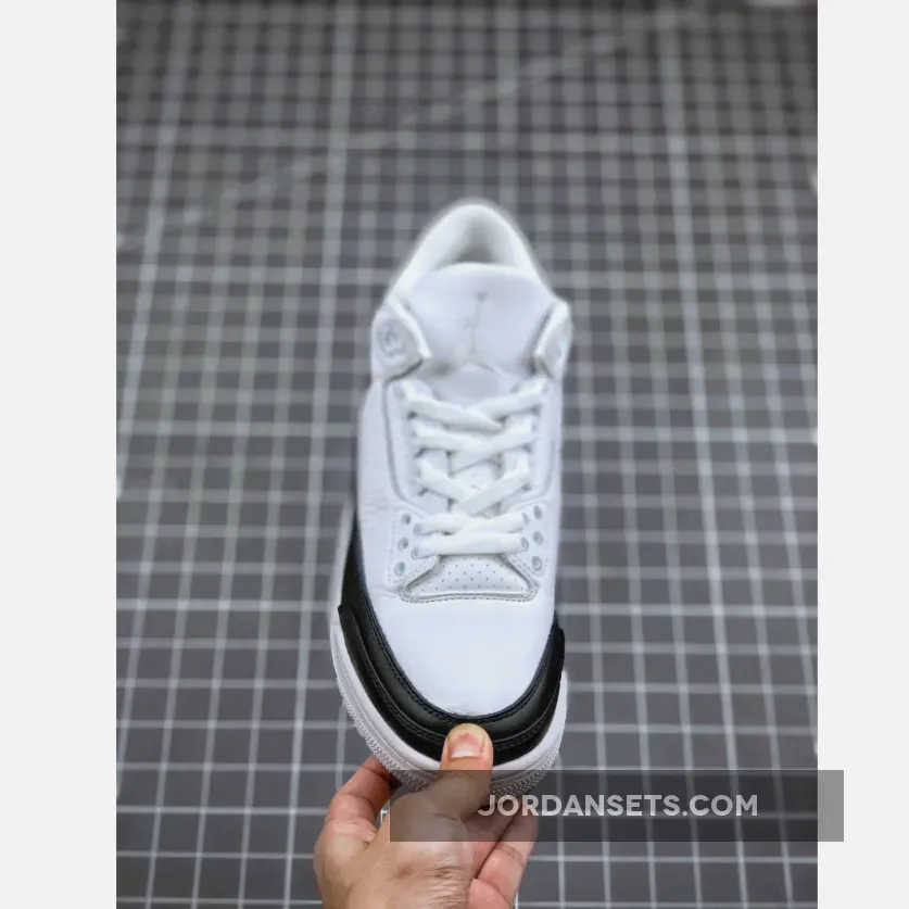 Air Jordan 3 Retro Sp 'Fragment' AJ3 WHITE/BLACK-WHITE / Discount Jordan 3 DA3595-100