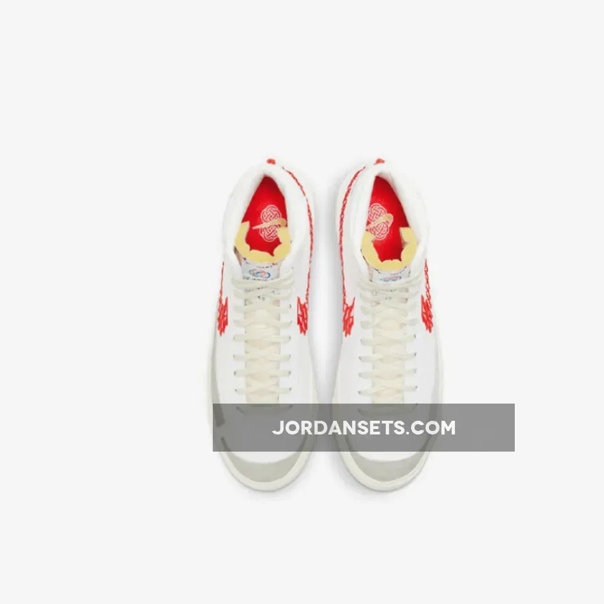 Nike Blazer Mid 77 Vintage Stitch White Bright Crimson nike blazer mid 77 vintage zig zag