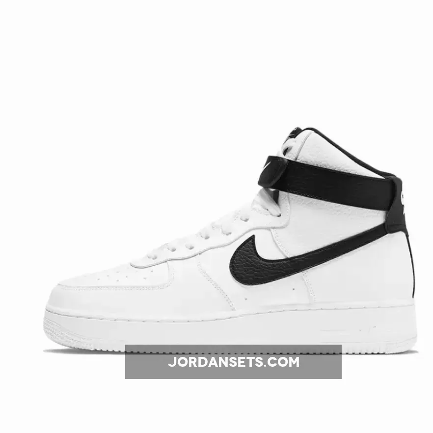Nike Air Force 1 High White/Black - nike air force 1 hightops