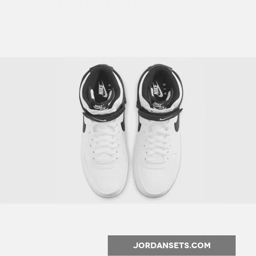 Nike Air Force 1 High White/Black - nike air force 1 hightops