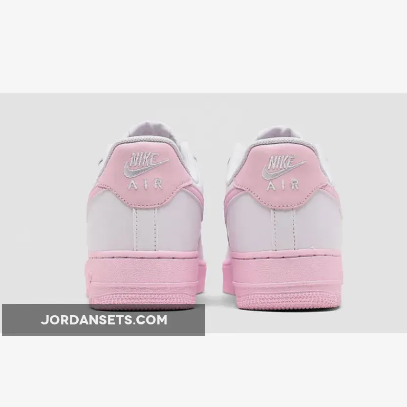 Nike Air Force 1 07 GS Pink Foam WMNS CV7663-100 #air force 1 gs 'white pink foam'