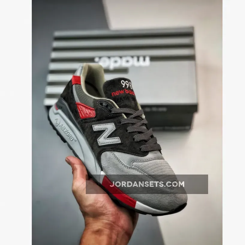 New Balance 998 'Age Of Exploration' Grey Red M998CPL Restock