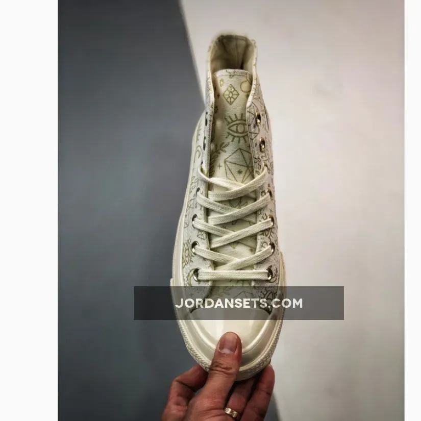 Converse Chuck 70 Golden Elements High Egret Gold For Womens A02207C / converse gold elements
